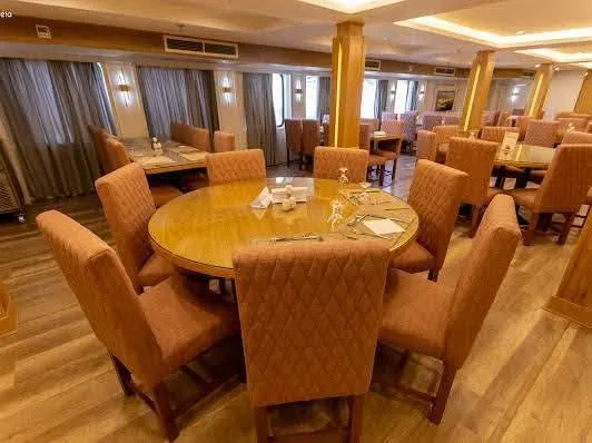 Restaurant aboard the Al Nabilatan Nile Cruise Nile cruise